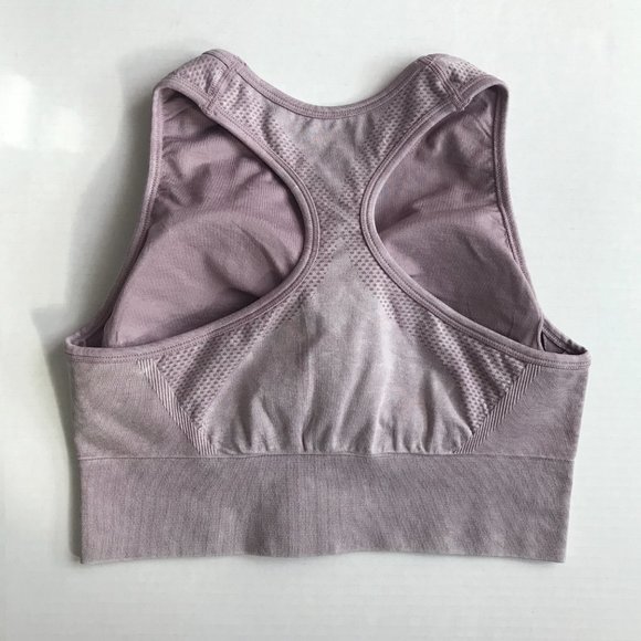Dusty Purple Stonewash Athletic Bra Sports Bra - NWOT Size M - Picture 4 of 6